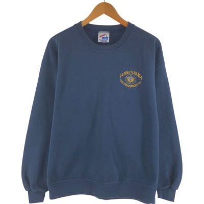 古着 80～90年代 ジャージーズ Jerzees カレッジスウェットシャツ トレーナー USA製 メンズL相当 ヴィンテージ /eaa523520 【中古】 【250224】