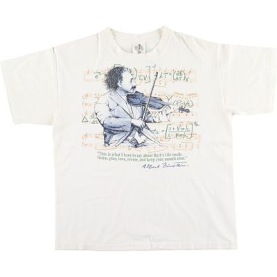 古着 90年代 ANDAZIA EINSTEIN アインシュタイン プリントT