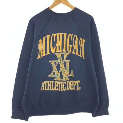 古着 90年代 タルテックス TULTEX MICHIGAN ミシガン大学 カレッジ ...