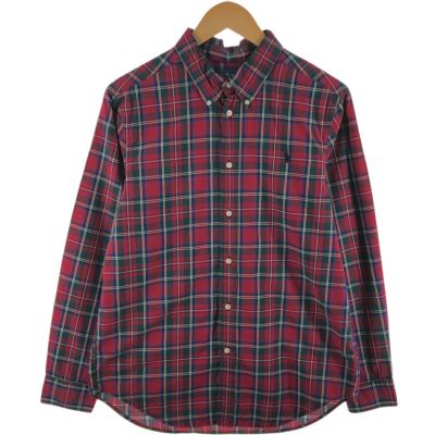 古着 ラルフローレン Ralph Lauren タータンチェック 長袖 ボタンダウンチェックシャツ レディースM相当 /eaa524040 【中古】 【250224】 【ADEL/アデル】