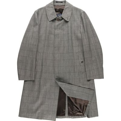 古着 バーバリー Burberrys チェック柄 ステンカラーコート バルマカーンコート メンズM相当 /eaa520600 【中古】 【250224】