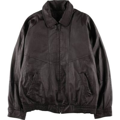 古着 タウンクラフト TOWN CRAFT スイングトップタイプ 中綿入り レザーブルゾン メンズXL相当 /eaa524602 【中古】 【250224】