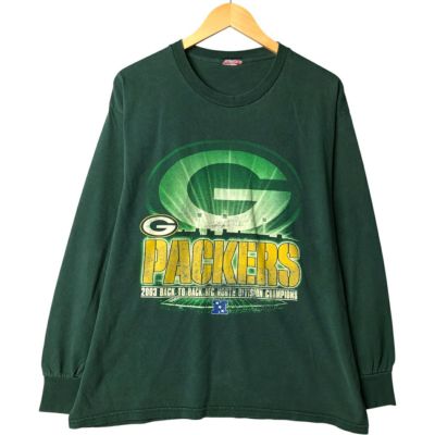 古着 NFL GREEN BAY PACKERS グリーンベイパッカーズ ロングTシャツ