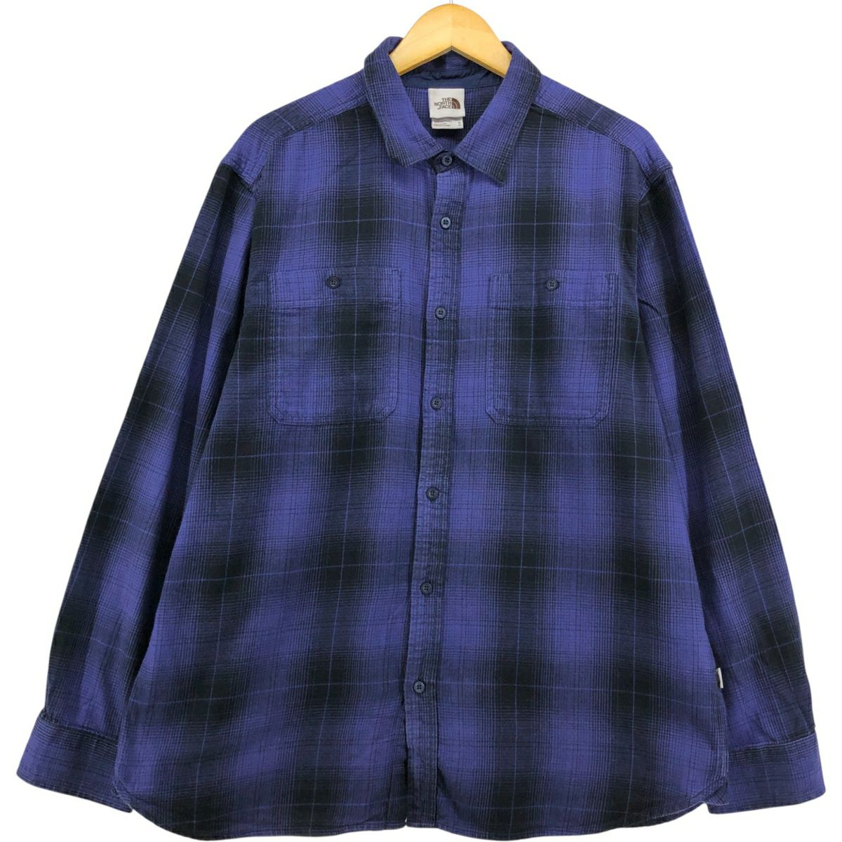 古着 ザノースフェイス THE NORTH FACE NEVER STOP EXPLORING オンブレ