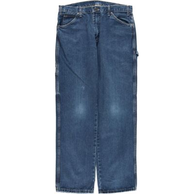 古着 ディッキーズ Dickies デニムペインターパンツ メンズw35相当 /eaa478300 【中古】 【240823】 ss2503_30
