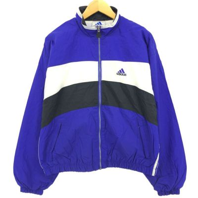 古着 90年代 アディダス adidas ウインドブレーカー メンズL相当