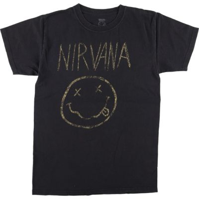 古着 NIRVANA ニルヴァーナ バンドTシャツ バンT メンズS相当