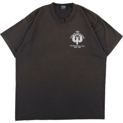 90年代 プリントTシャツ メンズXL ヴィンテージ /eaa340141グレー系灰色柄