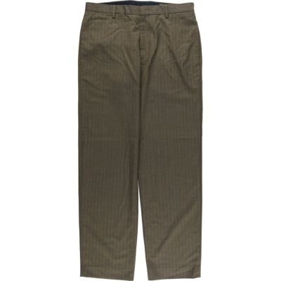 (古着)90s banana republic リネンスラックス　ブラックパンツ 古着)90s banana republic リネンスラックス ブラックパンツ