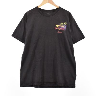 IN-N-OUT BURGER ARIZONA 両面プリント アドバタイジングTシャツ メンズXL /eaa329464