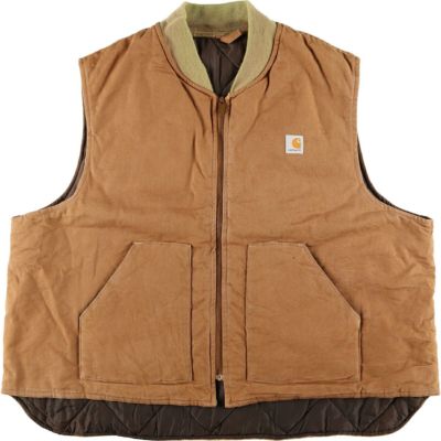 80年代 カーハート Carhartt シベリアンパーカー ダック地ワークジャケット USA製 メンズXXL ヴィンテージ /eaa375795