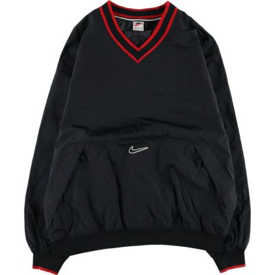 古着 90年代 ナイキ NIKE Vネック ナイロンプルオーバー メンズXL相当 ヴィンテージ /eaa520958 【中古】 【250227】