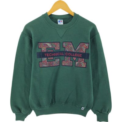 古着 90年代 ラッセル Russell カレッジスウェットシャツ トレーナー USA製 メンズM相当 ヴィンテージ /eaa524327 【中古】 【250227】