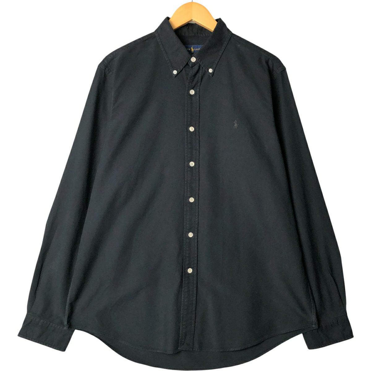 古着 ラルフローレン Ralph Lauren 長袖 ボタンダウンシャツ メンズL  