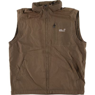 古着 JACK WOLFSKIN ウォームアップベスト メンズXL相当 /eaa476833 【中古】 【240825】 ss2503_30