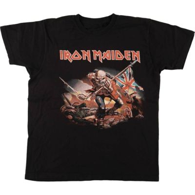 古着 IRON MAIDEN アイアンメイデン 両面プリント バンドTシャツ