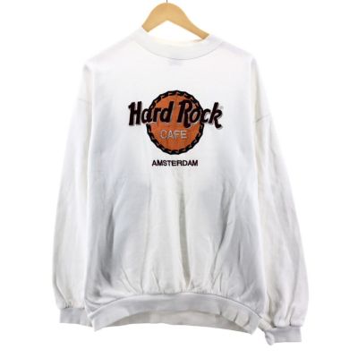古着 90年代 ハードロックカフェ Hard Rock CAFE ロゴスウェット