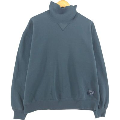 古着 90年代 ラッセル Russell タートルネック スウェットシャツ