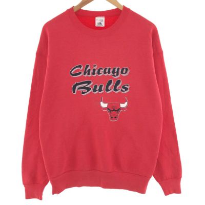 古着 90年代 フルーツオブザルーム FRUIT OF THE LOOM NBA CHICAGOBULLS シカゴブルズ プリントスウェットシャツ トレーナー カナダ製 メンズXL ヴィンテージ /eaa382720 【中古】 【240318】 ss2503_30