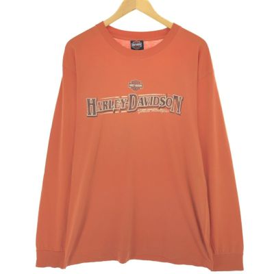古着 00年代 ハーレーダビッドソン Harley-Davidson ロングTシャツ ロンT USA製 メンズL相当 /eaa481231 【中古】 【240825】 ss2503_30