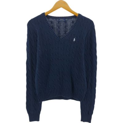 高質で安価 古着 ラルフローレン ケーブル LAUREN RALPH POLO Lauren Ralph ニット+セーター
