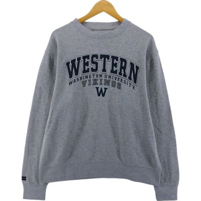 古着 ジャンスポーツ JANSPORT WASHINGTON UNIVERSITY カレッジスウェットシャツ トレーナー メンズL相当 /eaa492786 【中古】 【250228】