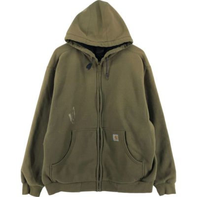 未使用 sizeS carhartt USA製 ダックパーカー Carhartt（カーハート） パーカー K121 メンズ 大きいサイズ