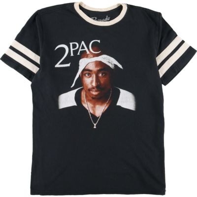 古着 2pac トゥーパック バンドTシャツ バンT メンズM /eaa254328