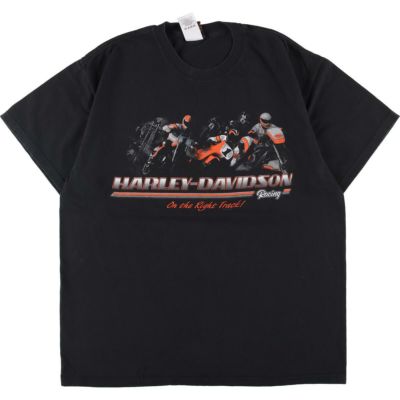 古着 ハーレーダビッドソン Harley-Davidson Hanes BEEFY モーター ...