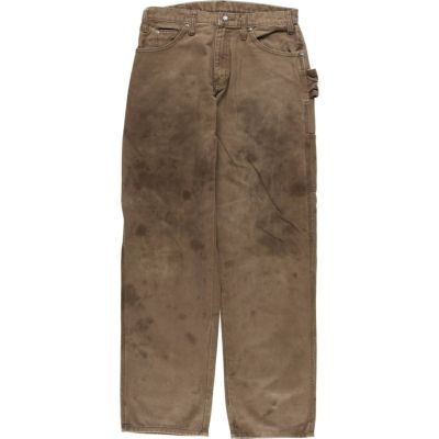 古着 ディッキーズ Dickies ダックペインターパンツ メンズw34