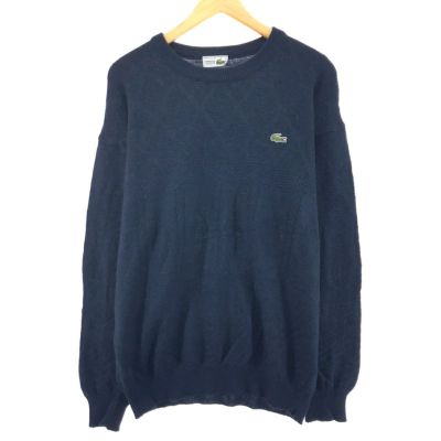 古着 70年代 ラコステ LACOSTE CHEMISE フレンチラコステ Vネック