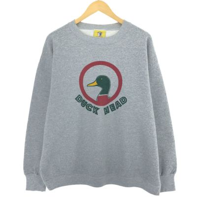 〜90s USA製 DUCK HEAD ダックヘッド BDシャツ 柄 ゴルフ ダックヘッド Duck Head 80-90S USA製 ロゴ刺繍 ボタンダウン