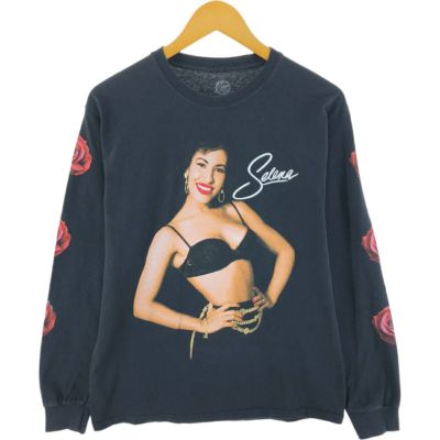 古着 SELENA セレーナ ロンT バンドTシャツ バンT メンズL相当