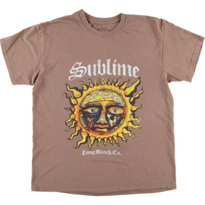 古着 SUBLIME サブライム 太陽柄 バンドTシャツ バンT メンズM
