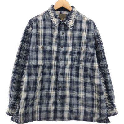 古着 セントジョンズベイ ST.JOHNS BAY オンブレチェック 長袖