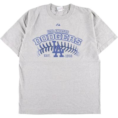 ギルダン GILDAN MLB LOS ANGELES DODGERS ロサンゼルスドジャース YASIEL PUIG ヤシエルプイグ スポーツプリントTシャツ メンズL /eaa314831