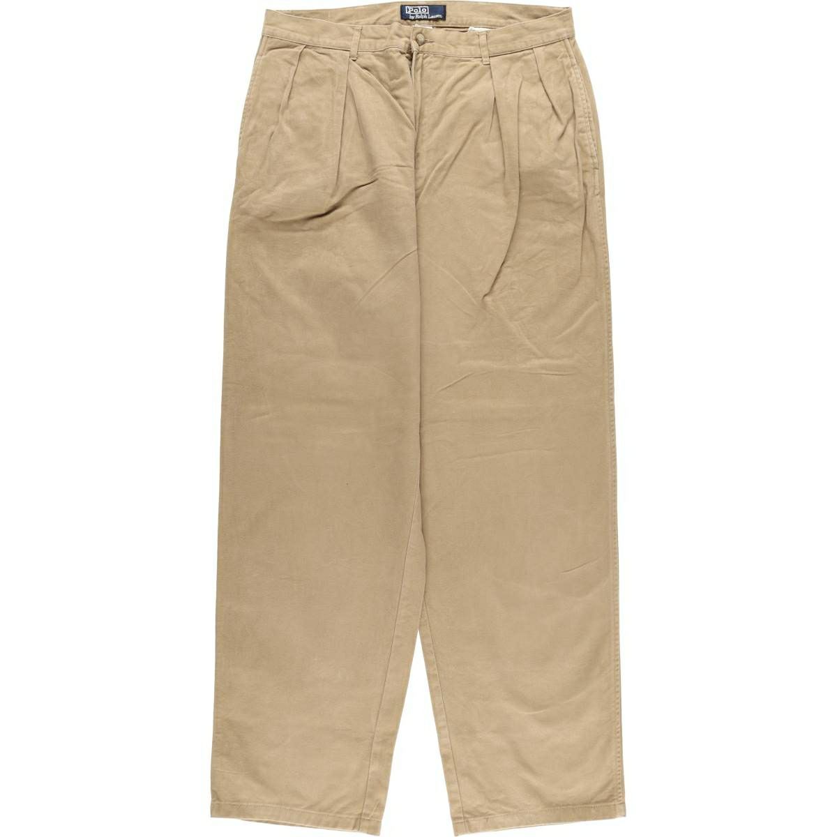 古着 ラルフローレン Ralph Lauren POLO by Ralph Lauren ツータック