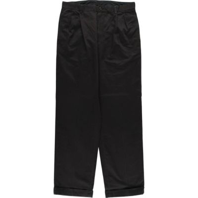 BROOKSBROTHERSブルックスブラザーズツータックワイドチノパンツW34 ブルックスブラザーズ W34 L30 ツータック チノパン トンプソン