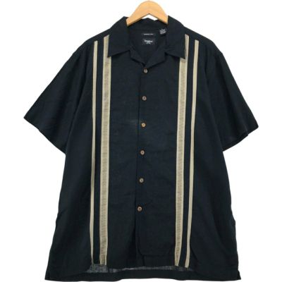 00s haggar 開襟シャツ 半袖 シャツ Q 古着 L レーヨン 00s haggar 開襟シャツ 半袖 シャツ Q 古着 L レーヨン - メルカリ