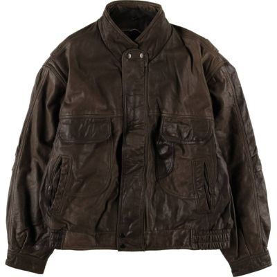 70sビンテージReed Sportswear レザージャケット 赤茶色　デカ襟 70年代 Reed Sportswear テーラード レザージャケット クルミボタン