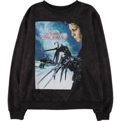 古着 Edward Scissorhands シザーハンズ ムービー スウェットシャツ