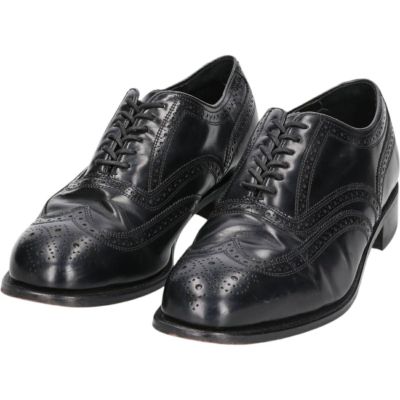 THE FLORSHEIM フローシャイム ヴィンテージ ウィングチップ 古着 フローシャイム Florsheim ウイングチップ タッセル