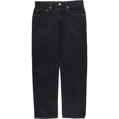 古着 00年代 リーバイス Levis 505 REGULAR FIT ブラックデニム