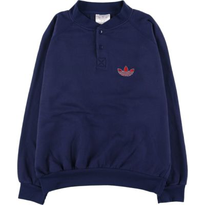 80年代　アディダス adidas ブルー 長袖 トレーナー　L 80年代 アディダス adidas ブルー 長袖 トレーナー L 楽天市場