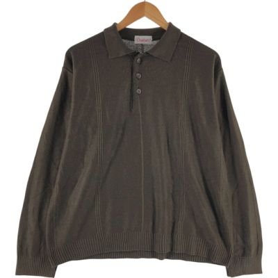 古着 dantons 無地 ポロニットセーター メンズM相当 /eaa501038 【中古】 【250302】 【SS2509_30】