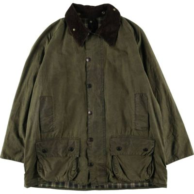古着 90年代 バブアー Barbour BEAUFORT ビューフォート 旧3ワラント オイルド ハンティングジャケット 英国製 C46 メンズXL相当 ヴィンテージ /evb007518 【中古】 【250302】