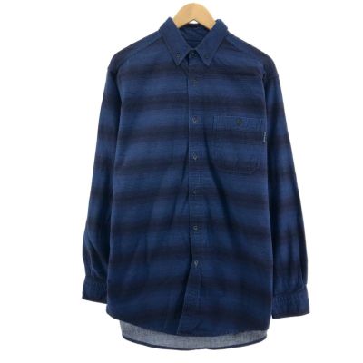 古着 ウールリッチ WOOLRICH CLASSIC 長袖 シャモアクロスシャツ