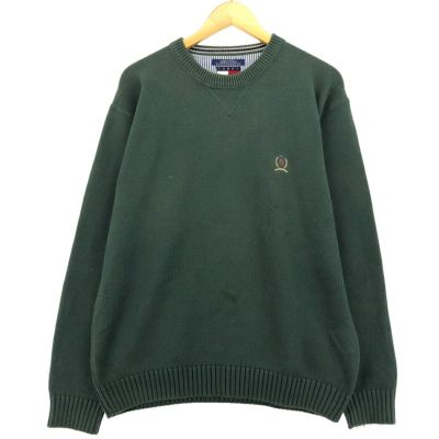 古着 90年代～ トミーヒルフィガー TOMMY HILFIGER コットンニットセーター メンズXL相当 ヴィンテージ /eaa434628 【中古】 【240828】 ss2503_30
