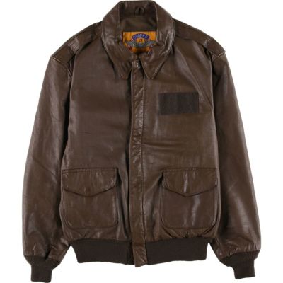 90s POLO CLUB レザーフライトジャケット ファー 2way A-2 90s POLO CLUB レザーフライトジャケット ファー 2way A-2