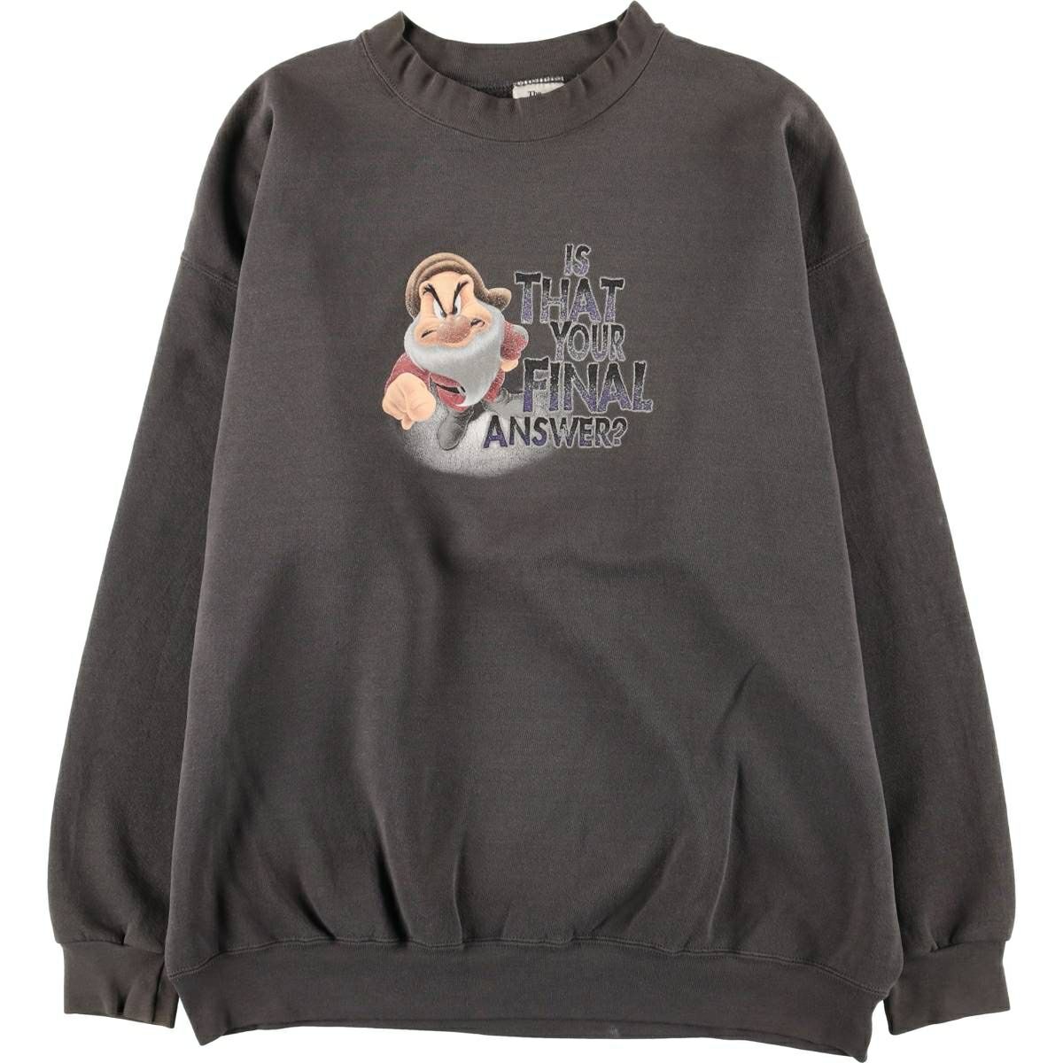 レア❗️ディズニー Disney 7匹の小人 スウェット トレーナー